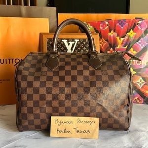 Authentic Louis Vuitton Speedy 30